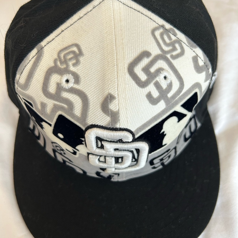 New Era Black and Blue Fitted Cap